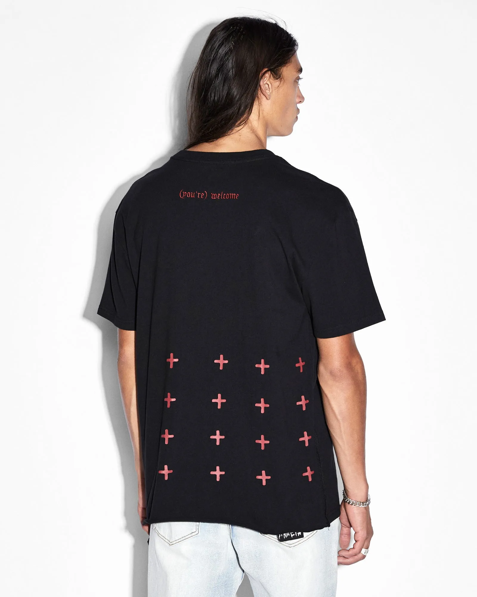 ICONS BIGGIE SS TEE JET BLACK sold by Ksubi product image thumbnail 2