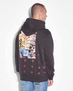 KULTURE KASH HOODIE FADED BLACK sold by Ksubi