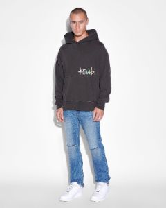 KULTURE KASH HOODIE FADED BLACK sold by Ksubi