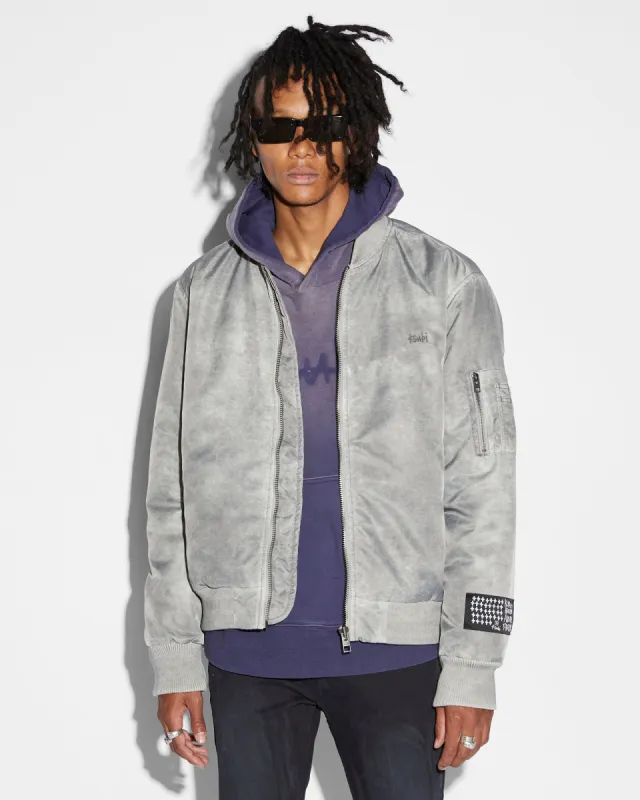 ROYALTY BOMBER OVERDYE EARTH sold by Ksubi