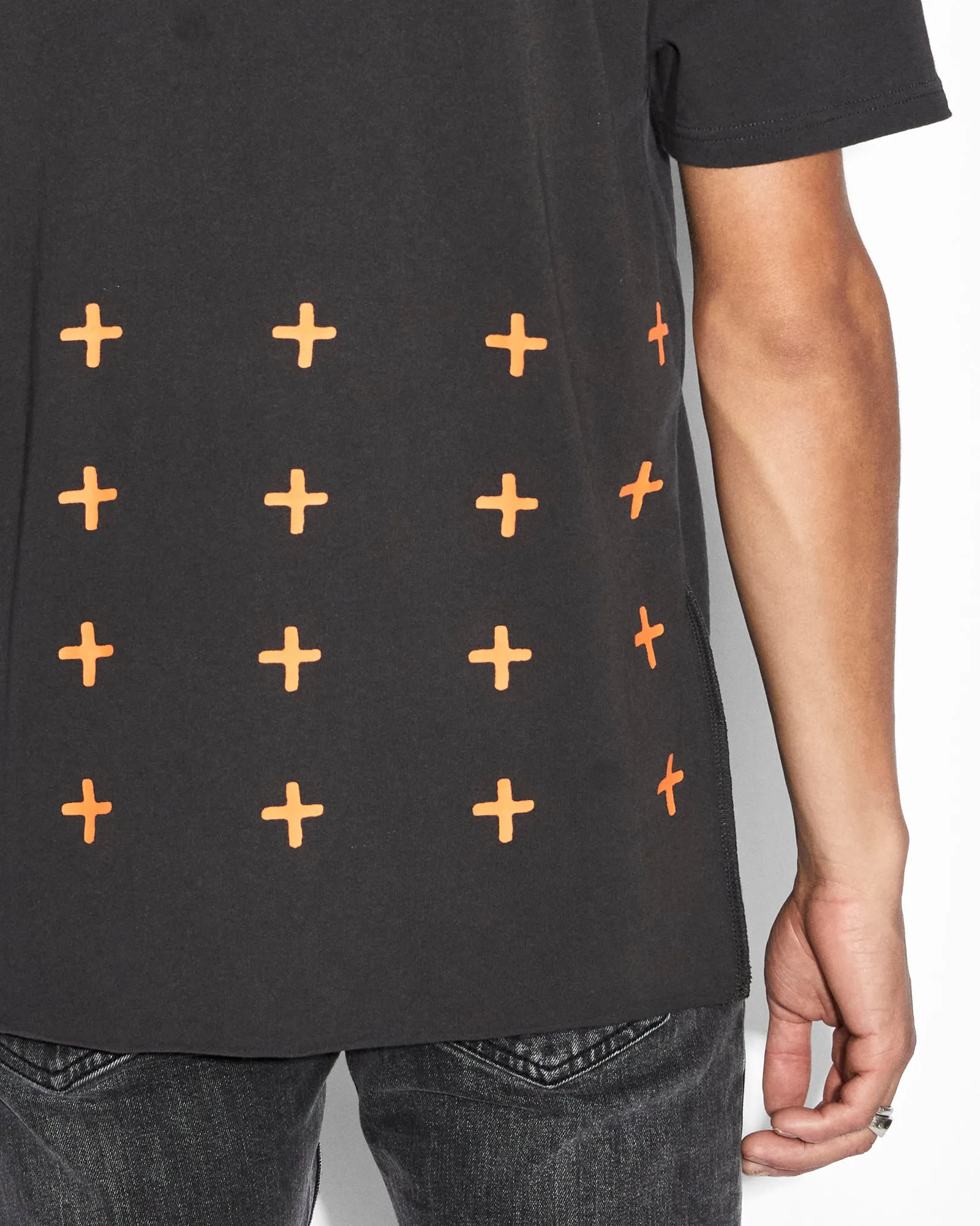 SPIRAL BIGGIE SS TEE FADED BLACK sold by Ksubi product image thumbnail 4