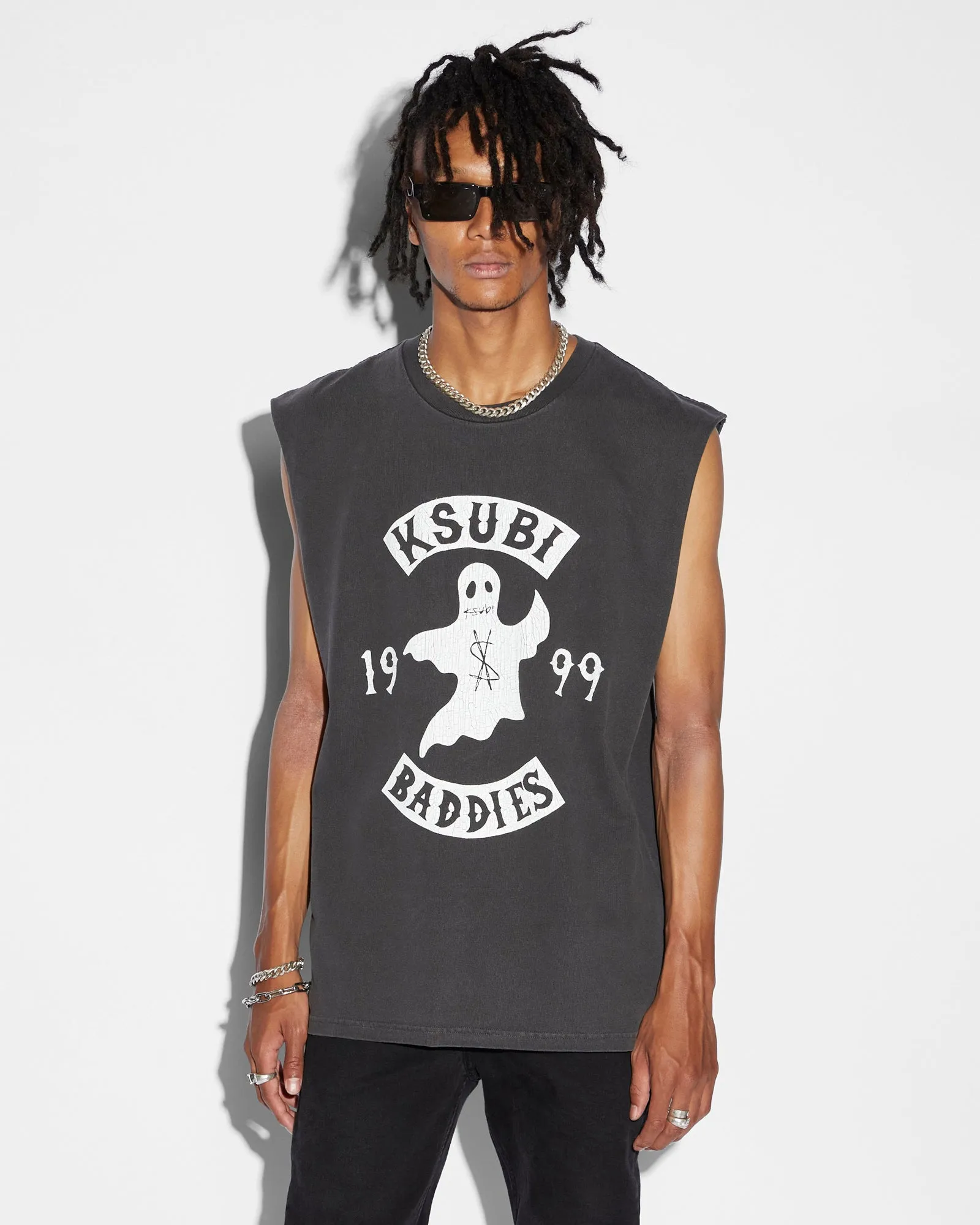 KSUBI Baddies Biggie フーディ パーカー Faded Black 送料込み KSUBI Inverted Biggie フーディ パーカー Faded Black 送料込み
