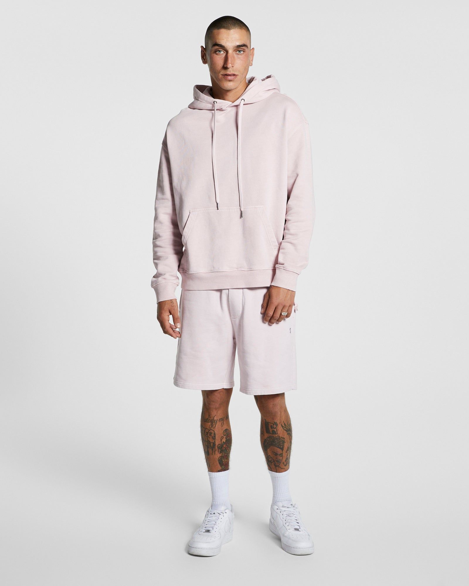 4 X 4 BIGGIE HOODIE MAGNOLIA sold by Ksubi product image thumbnail 2