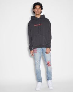 FAN BIGGIE HOODIE FADED BLACK sold by Ksubi