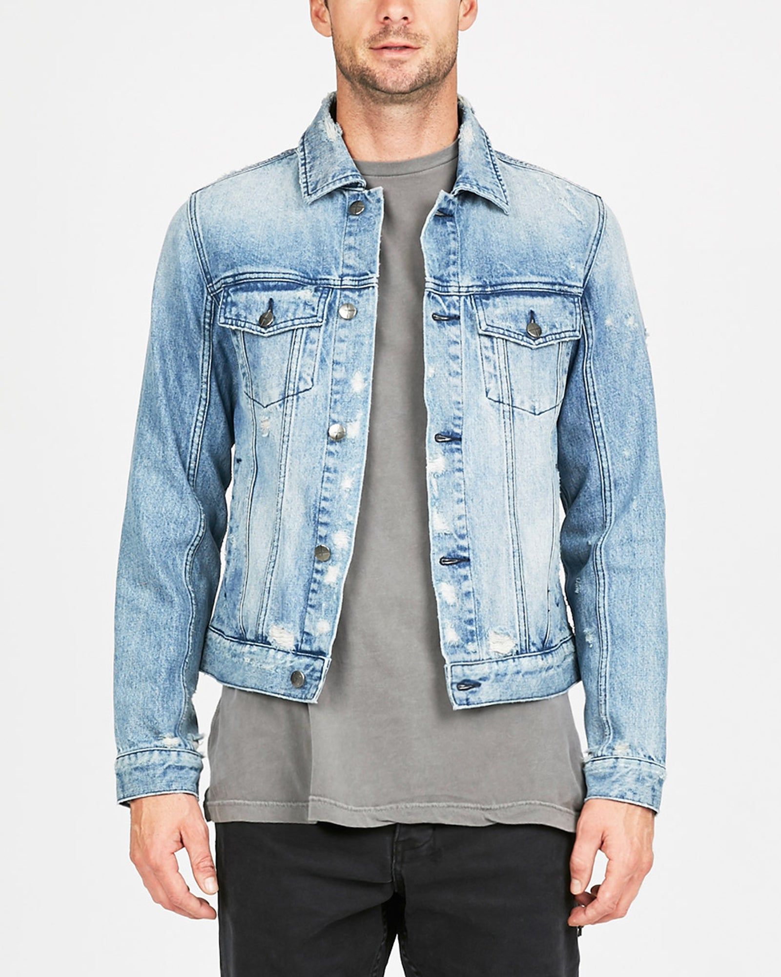 CLASSIC JACKET HENDRIX BLUE sold by Ksubi