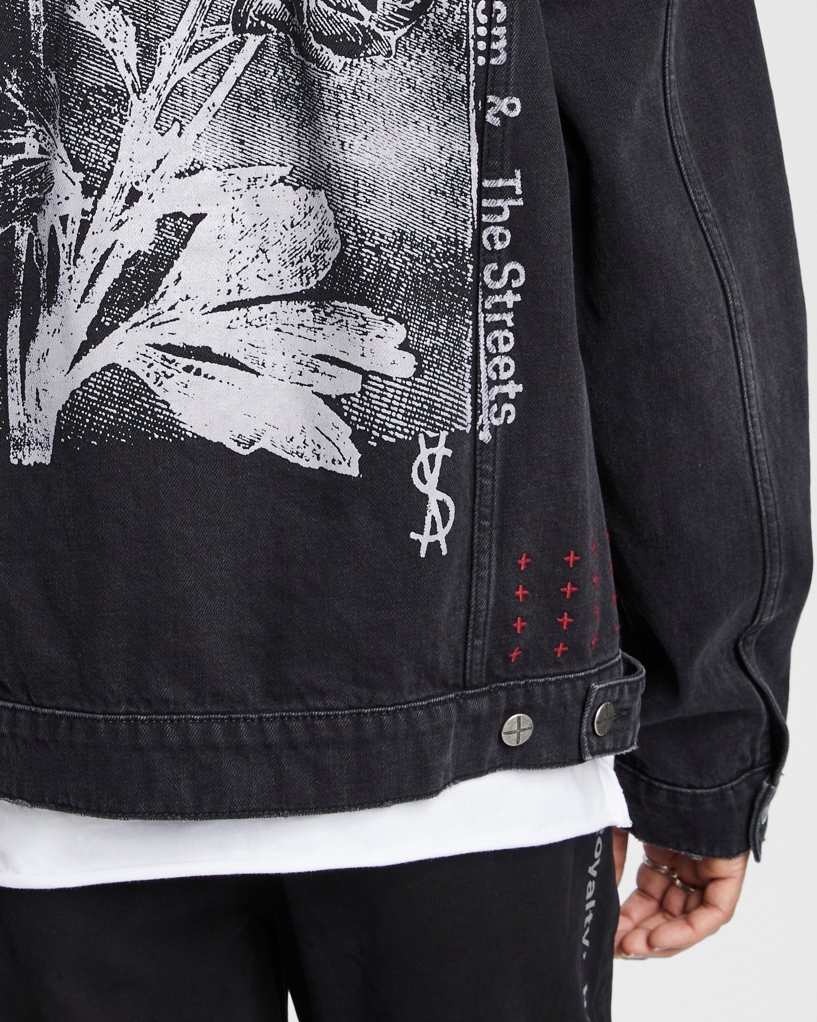 OH.G JACKET ROSE ROYALTY ETHER sold by Ksubi product image thumbnail 4