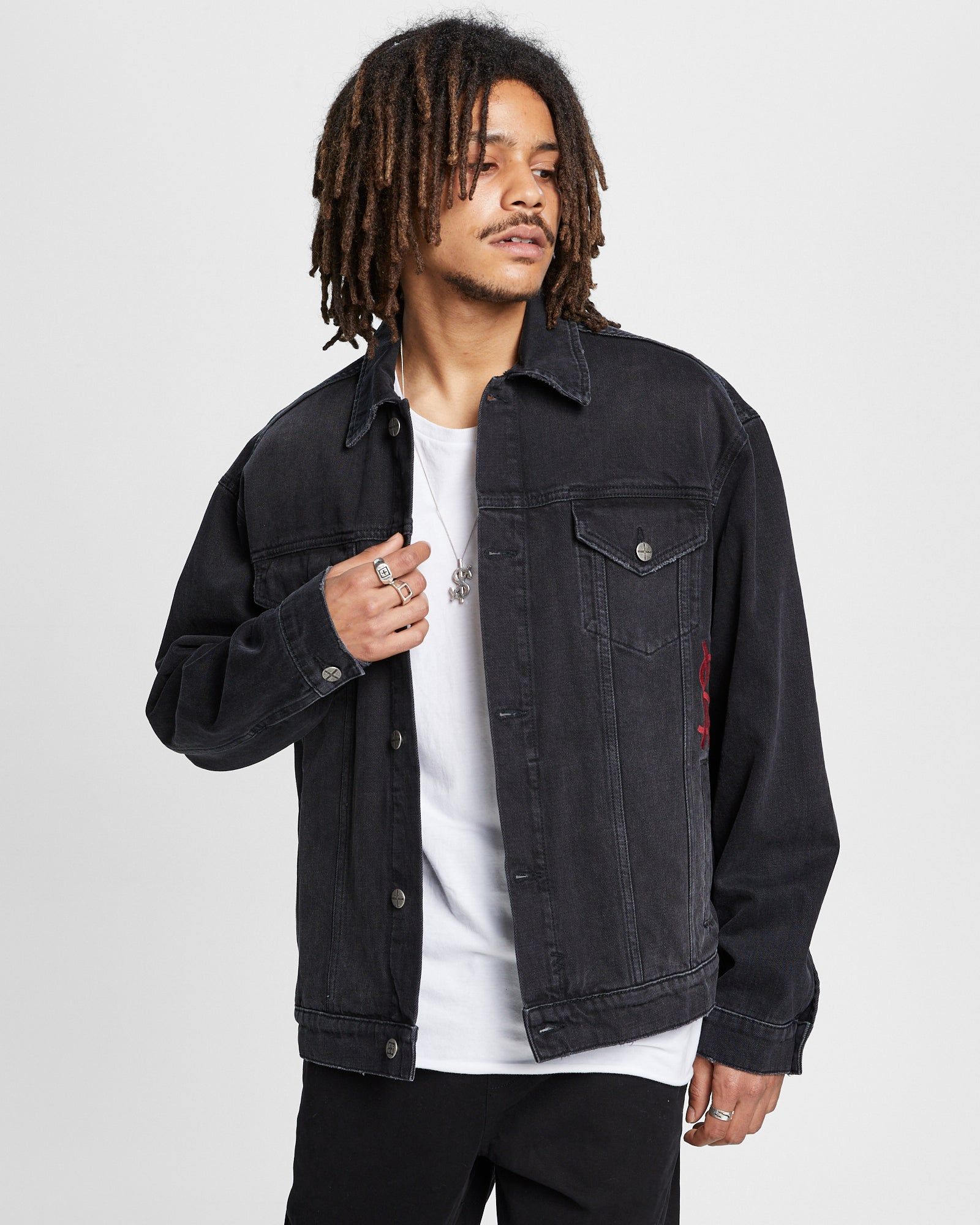 OH.G JACKET ROSE ROYALTY ETHER sold by Ksubi product image thumbnail 5