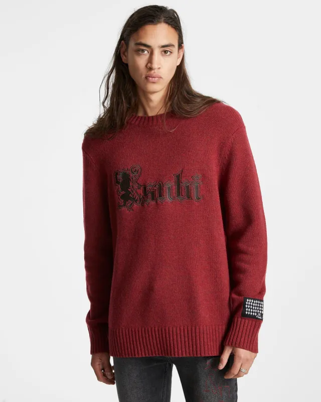 ROYALTY KNIT CREW REGAL sold by Ksubi