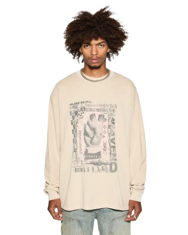 IDOLS EKCESS LS TEE TONER sold by Ksubi