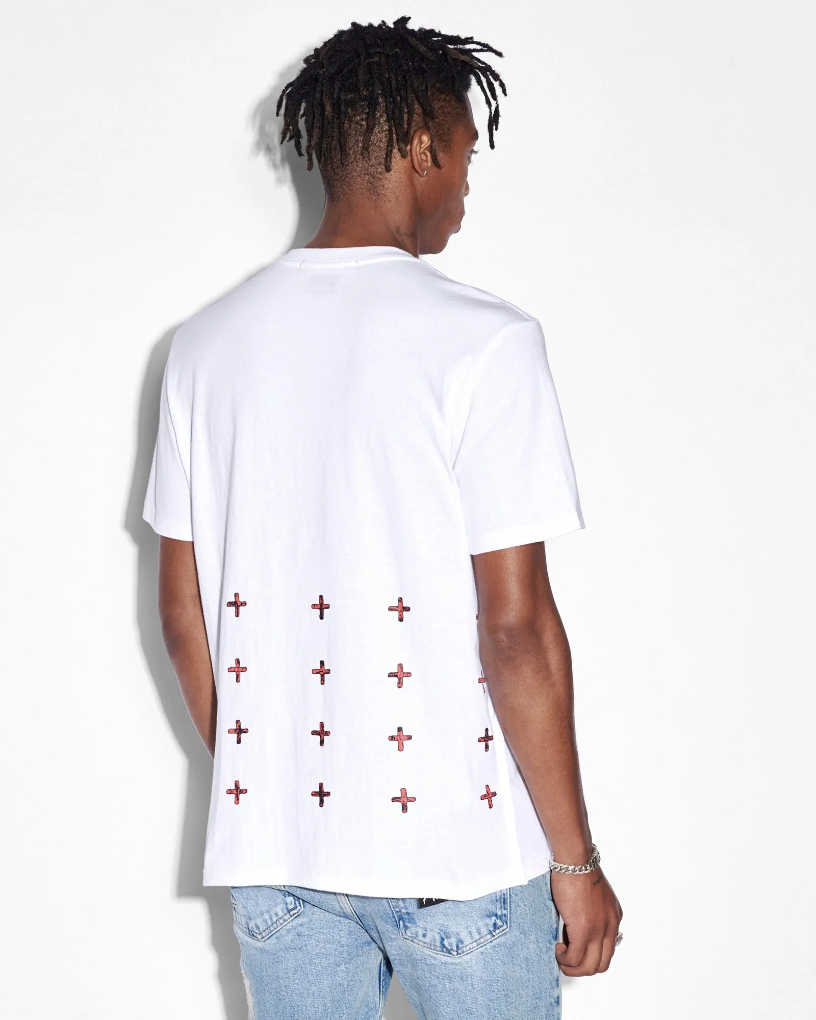 AUTOGRAPH KASH SS TEE SPACE WHITE sold by Ksubi product image thumbnail 2