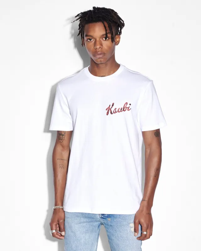 AUTOGRAPH KASH SS TEE SPACE WHITE sold by Ksubi