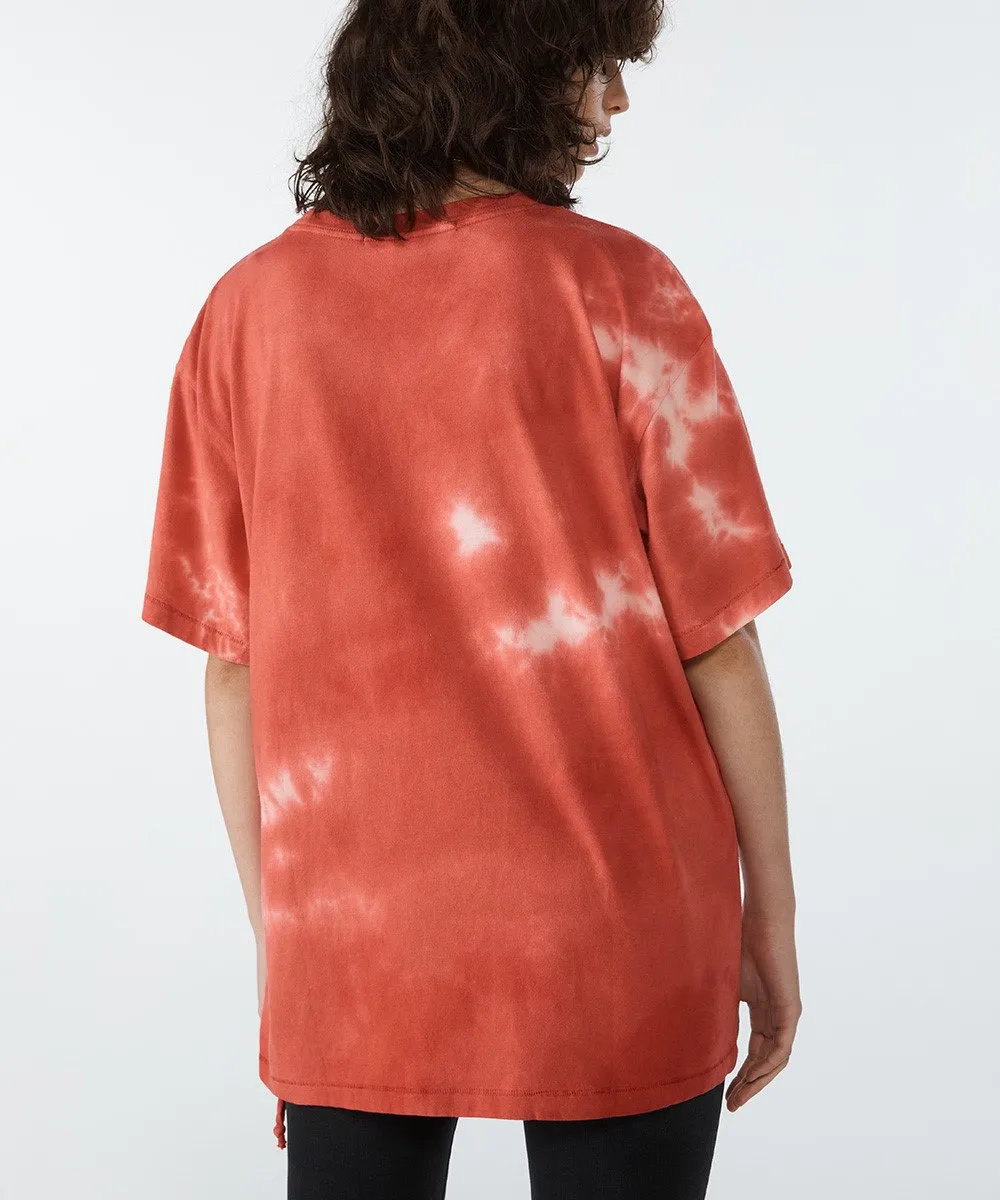 SUPER NATURE SS TEE RED DYE sold by Ksubi product image thumbnail 4