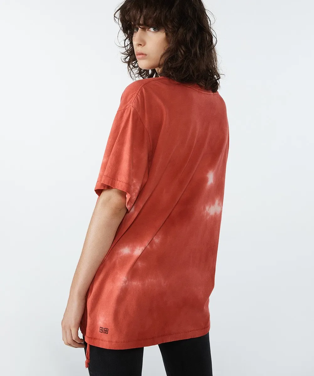 SUPER NATURE SS TEE RED DYE sold by Ksubi product image thumbnail 5