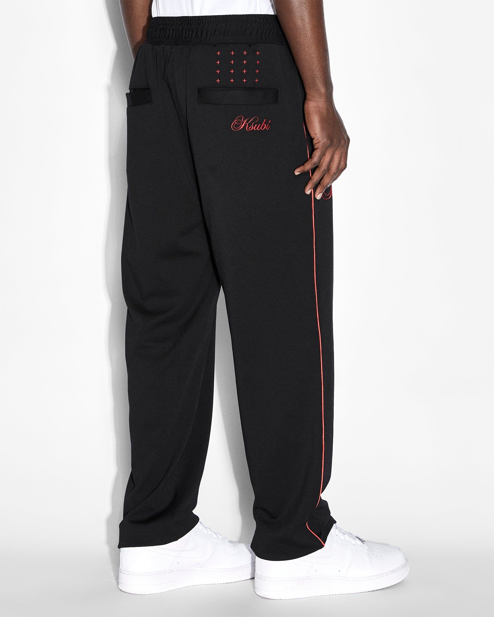 SCRIPTED SYNTHESIS PANT BLACK/RED sold by Ksubi product image thumbnail 3