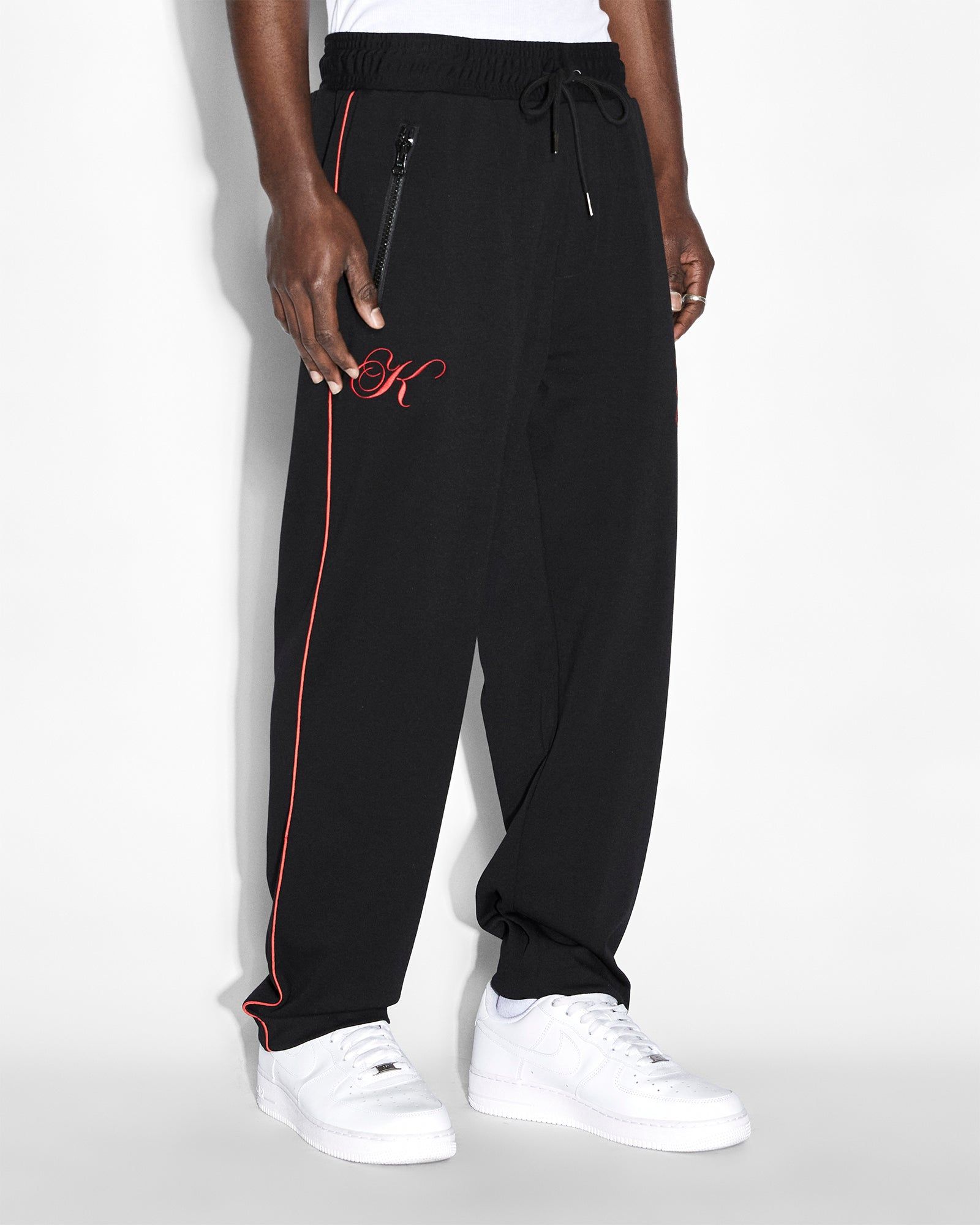 SCRIPTED SYNTHESIS PANT BLACK/RED sold by Ksubi product image thumbnail 4