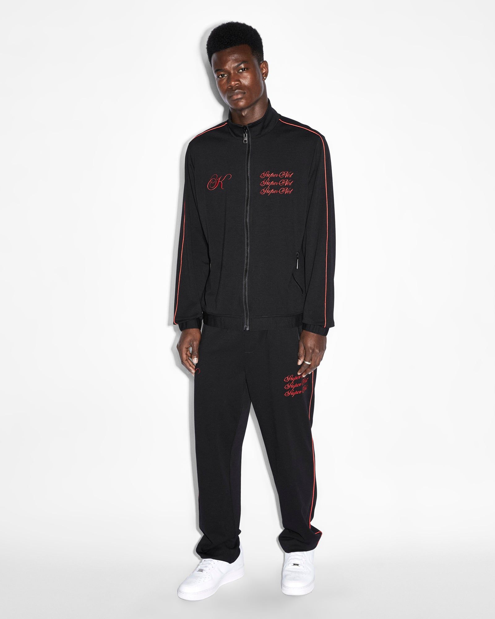 SCRIPTED SYNTHESIS PANT BLACK/RED sold by Ksubi product image thumbnail 2
