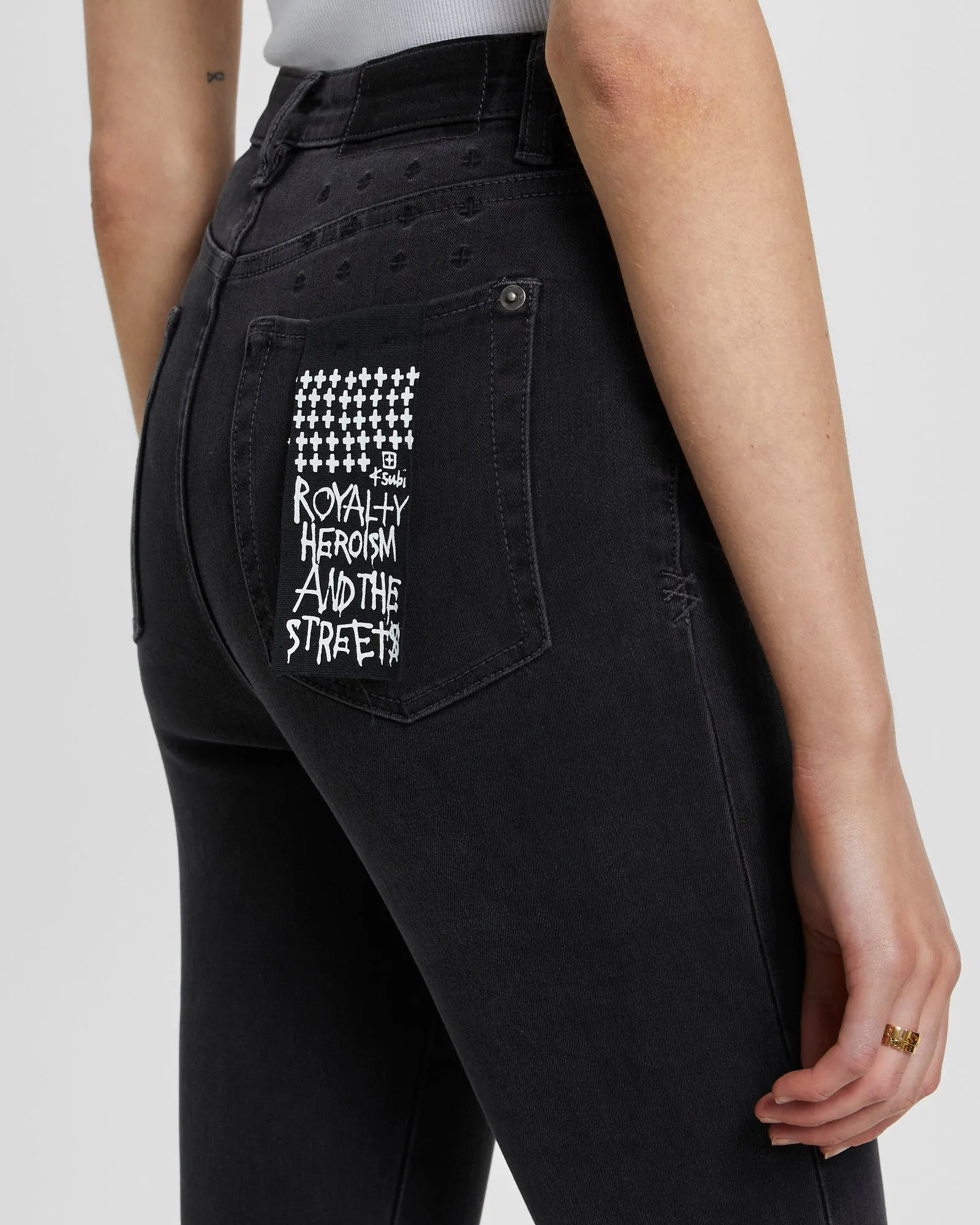 HI N WASTED NOIR sold by Ksubi product image thumbnail 4