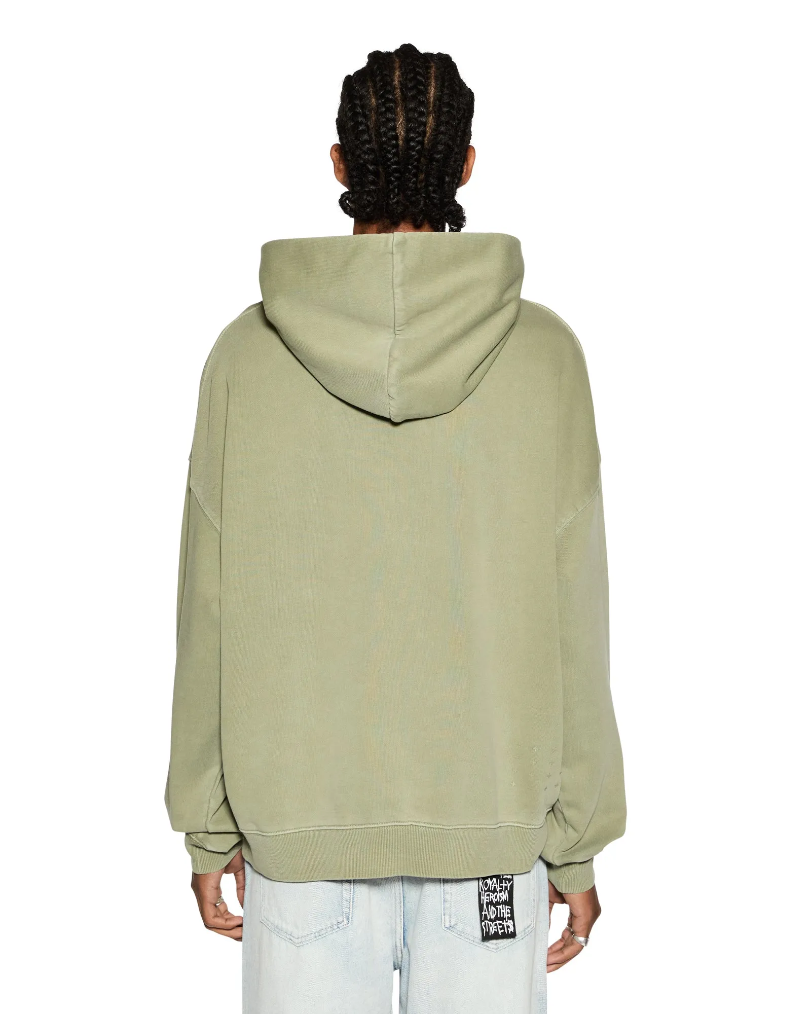 SOTT EKCESS HOODIE MOSS sold by Ksubi product image thumbnail 4