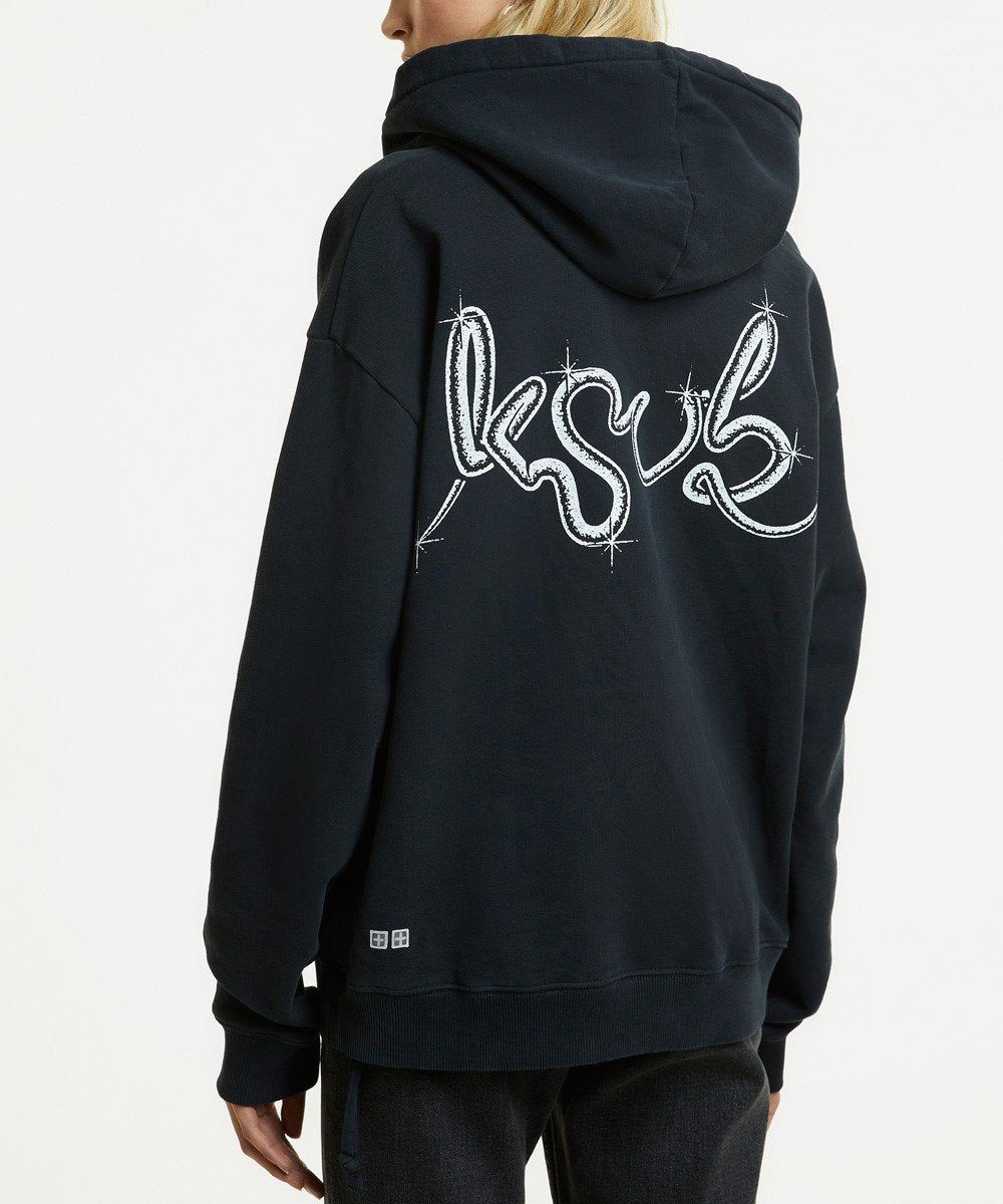 EXPLOIT HOODIE TRU BLACK sold by Ksubi product image thumbnail 2