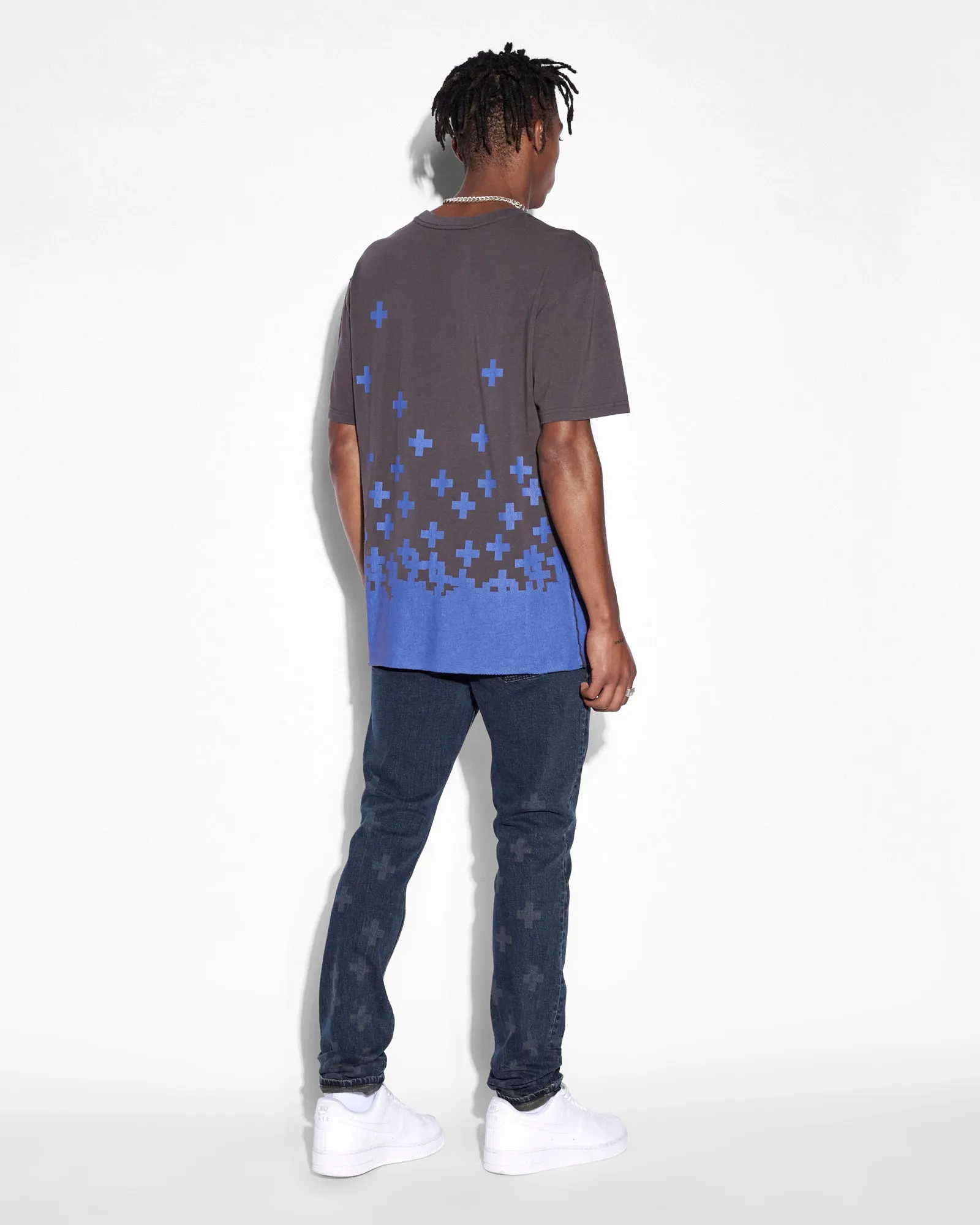 NIGHT SWIM BIGGIE SS TEE FADED BLACK sold by Ksubi product image thumbnail 4