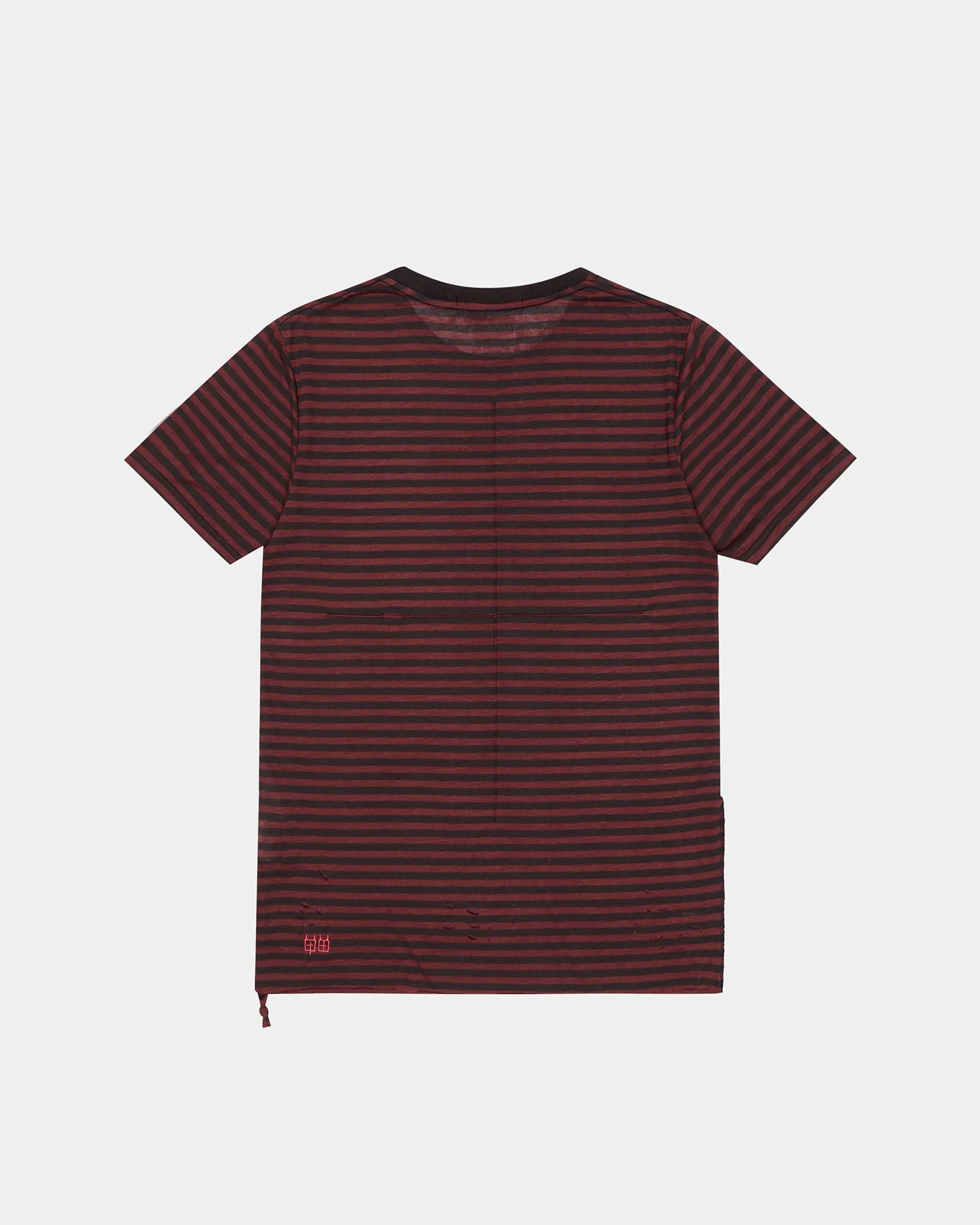 ANGEL SIOUX SS TEE RED STRIPE sold by Ksubi product image thumbnail 4