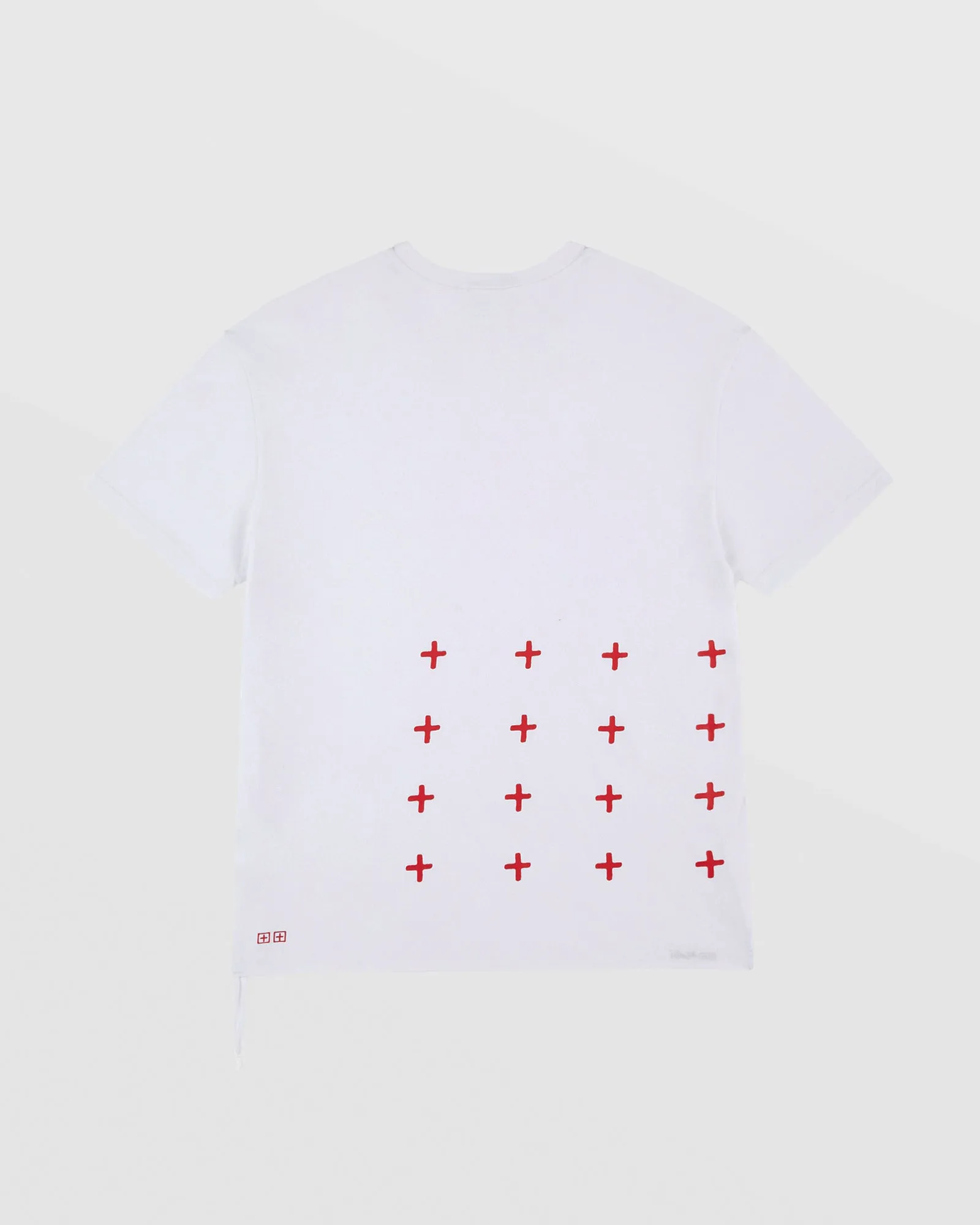 4X4 BIGGIE SS TEE WHITE/RED sold by Ksubi product image thumbnail 4
