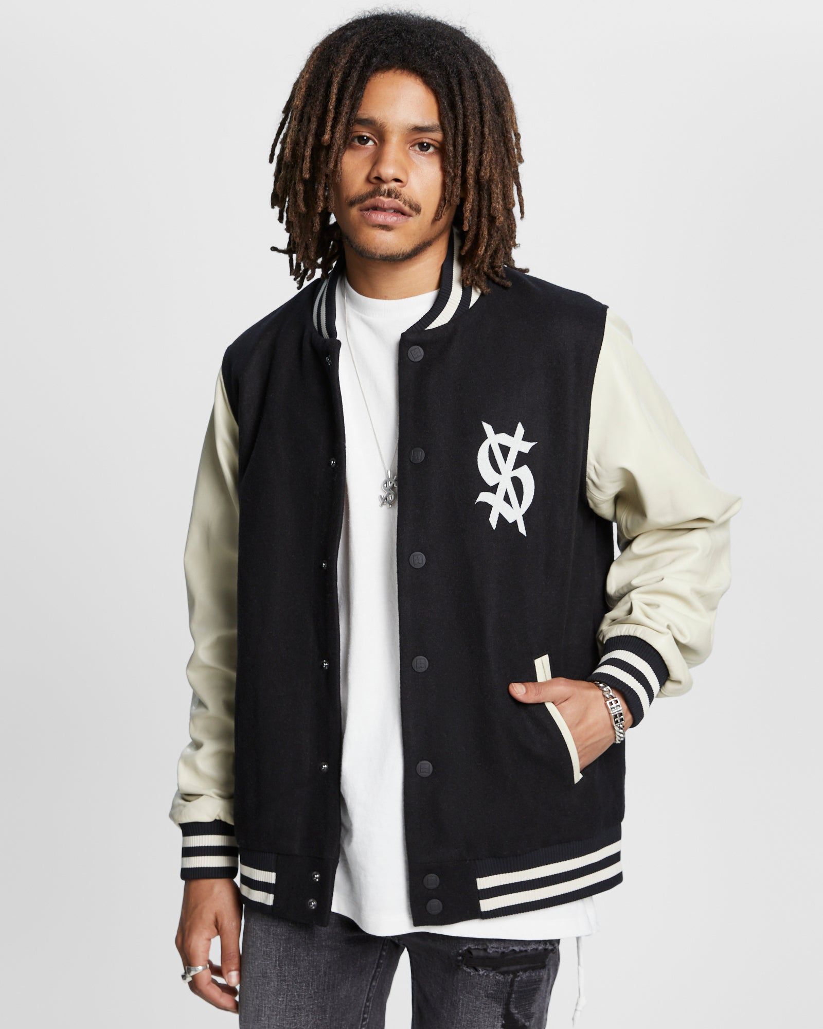 KING LETTERMAN JACKET sold by Ksubi product image thumbnail 2