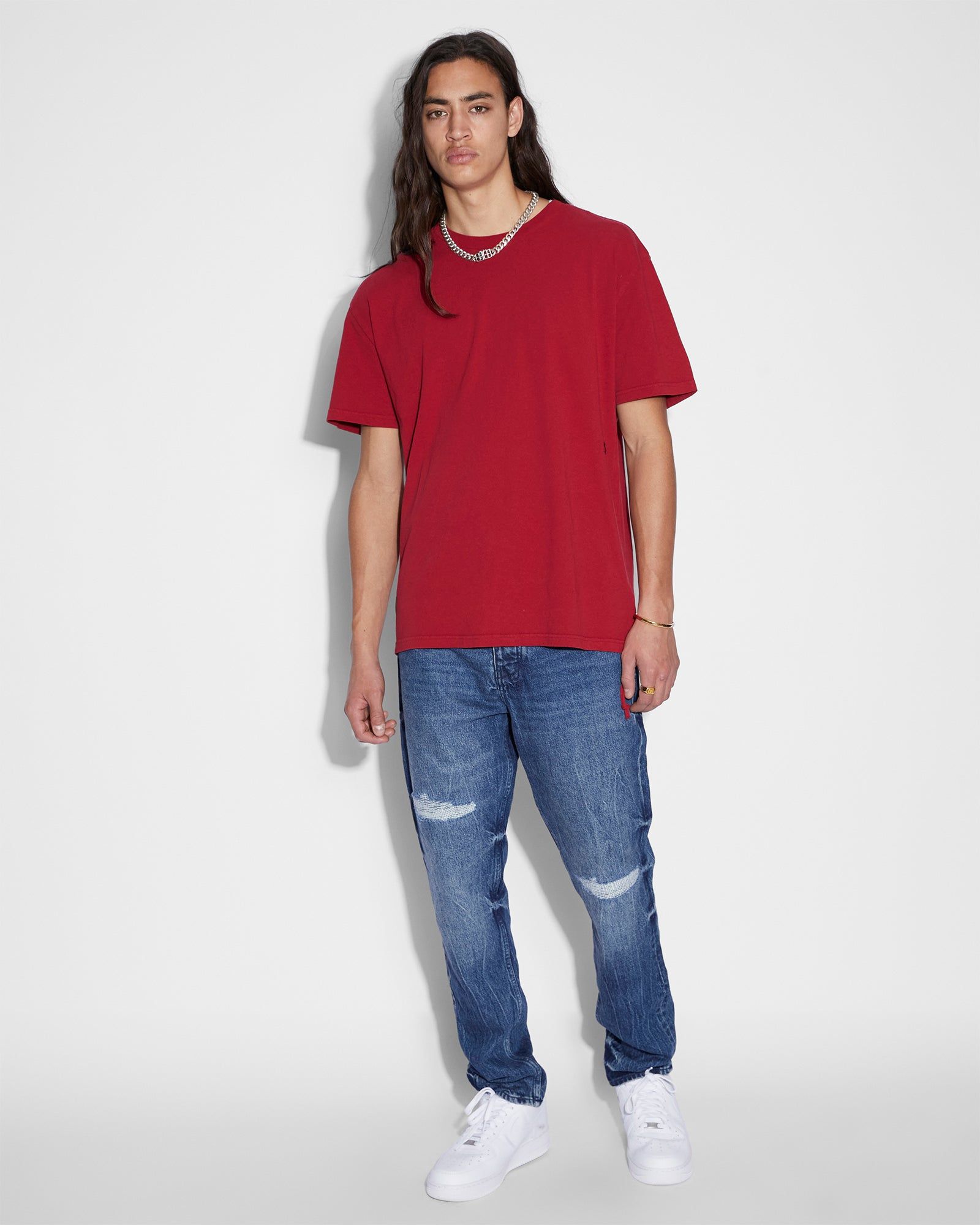 4X4 BIGGIE SS TEE CRIMS sold by Ksubi product image thumbnail 3