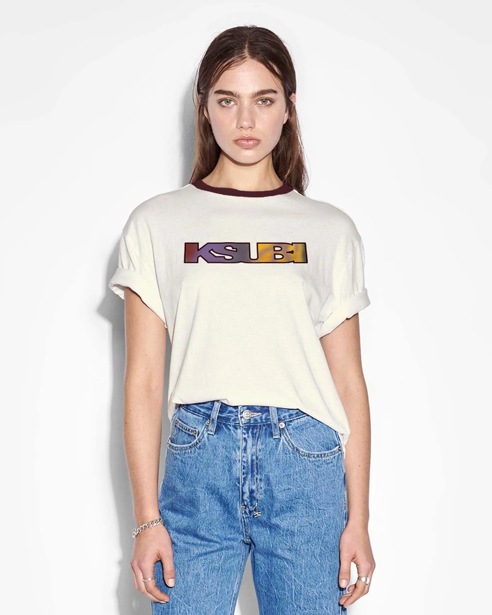 REFRACT SOTT OH G SS TEE EUPHORIA sold by Ksubi