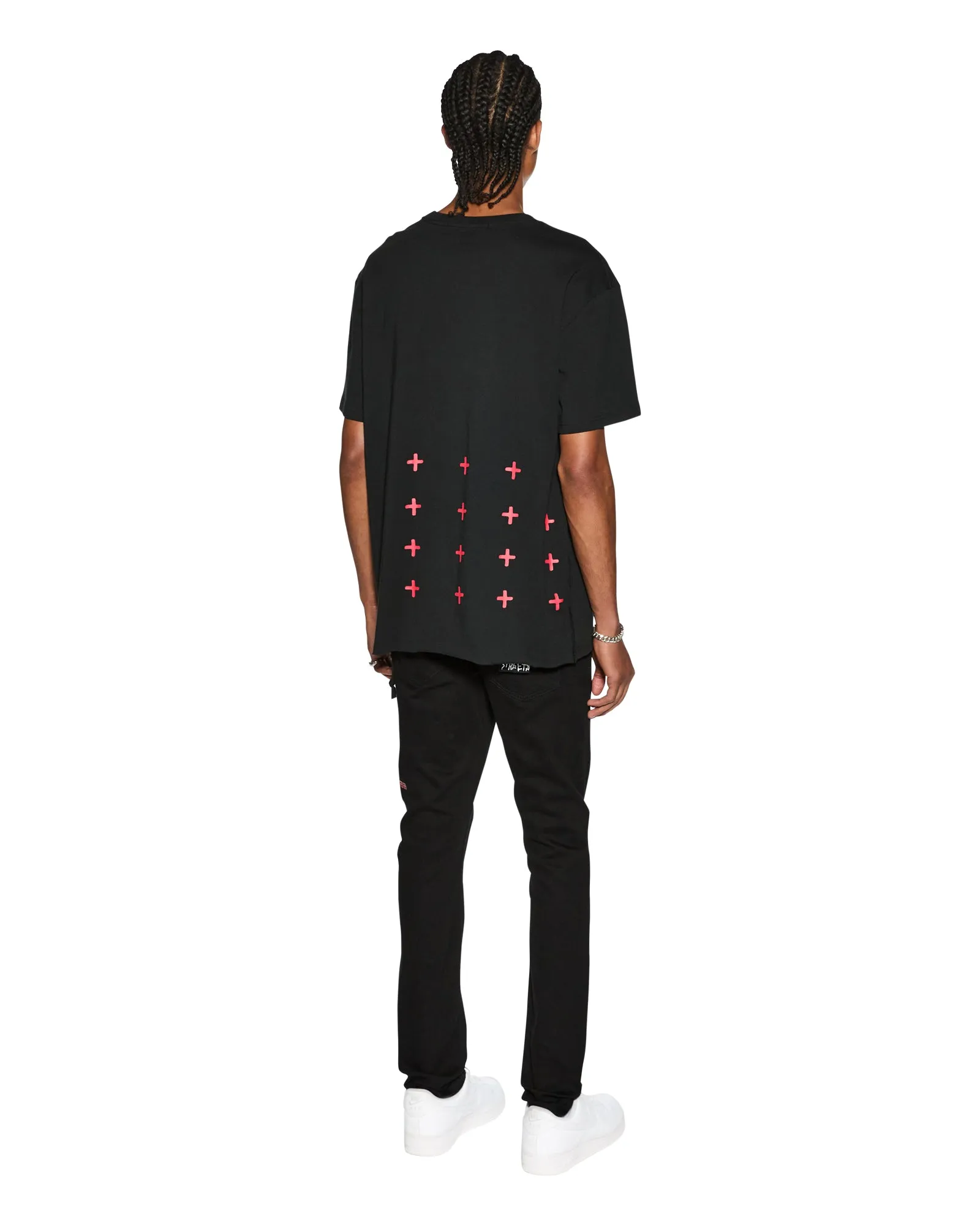 4X4 BIGGIE SS TEE BLACK/RED sold by Ksubi product image thumbnail 4