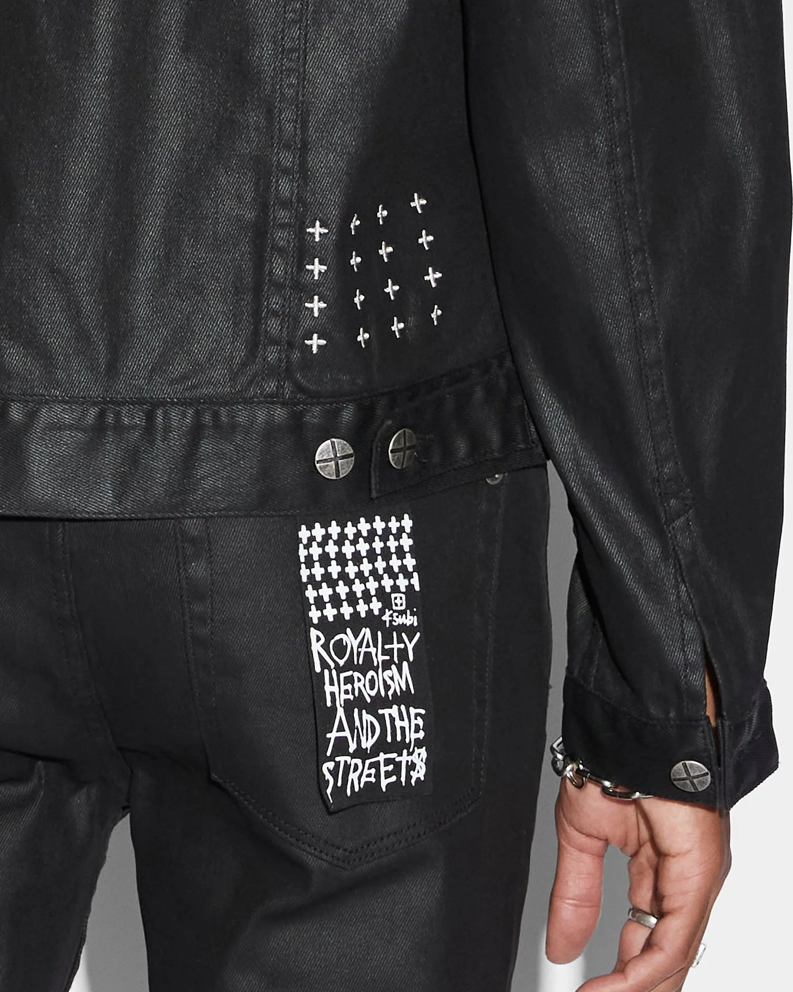 CLASSIC JACKET WAXED sold by Ksubi product image thumbnail 2