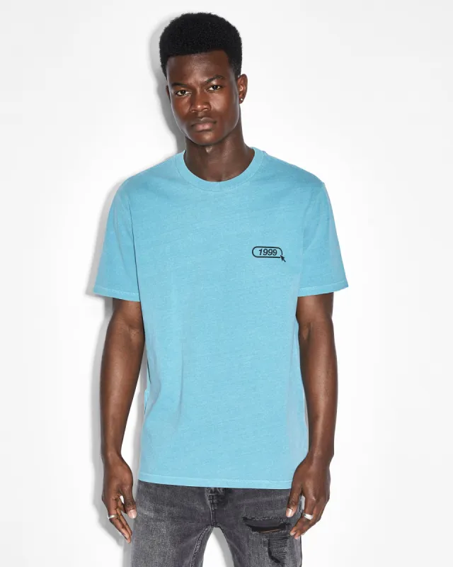 KONNECT KASH SS TEE BLUE sold by Ksubi