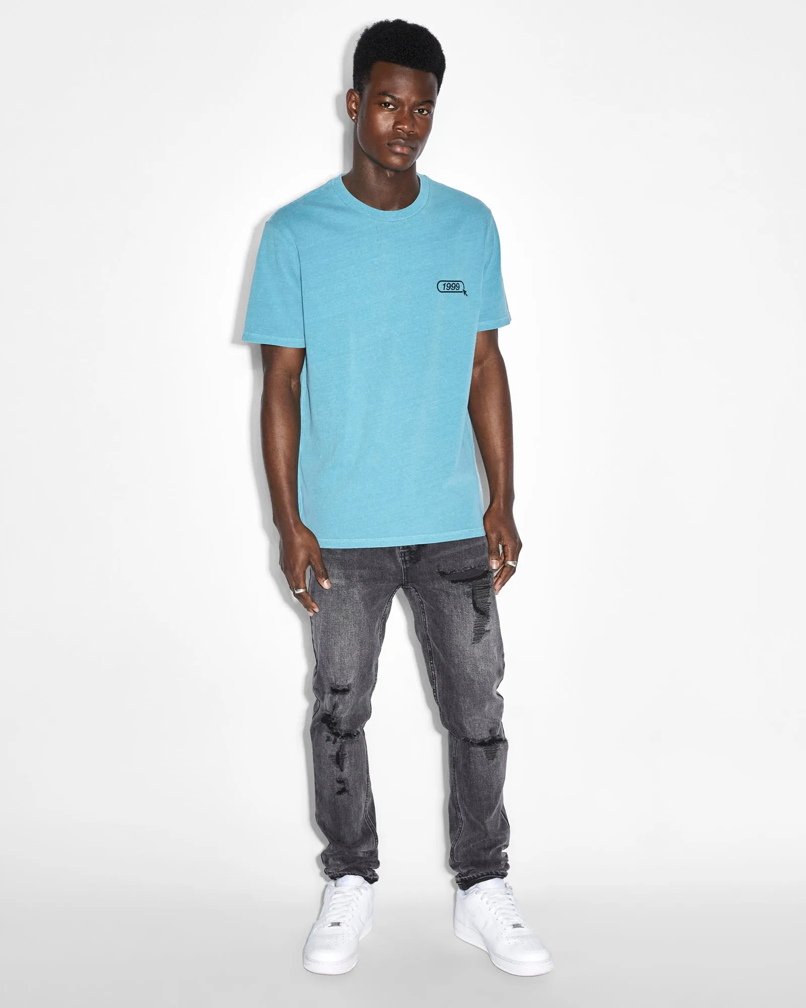 KONNECT KASH SS TEE BLUE sold by Ksubi product image thumbnail 2