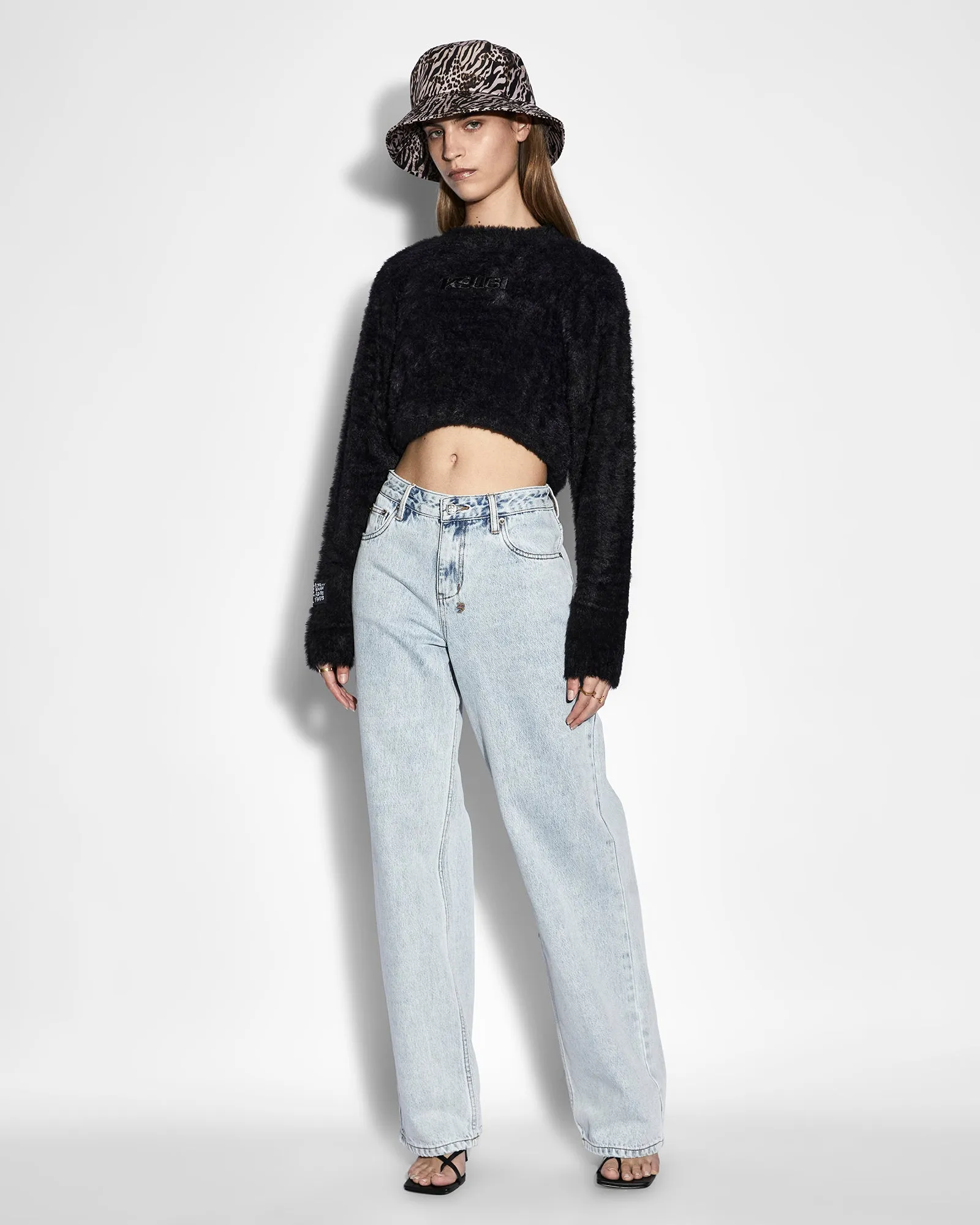 CROPPED SWEATER BLACK sold by Ksubi product image thumbnail 2