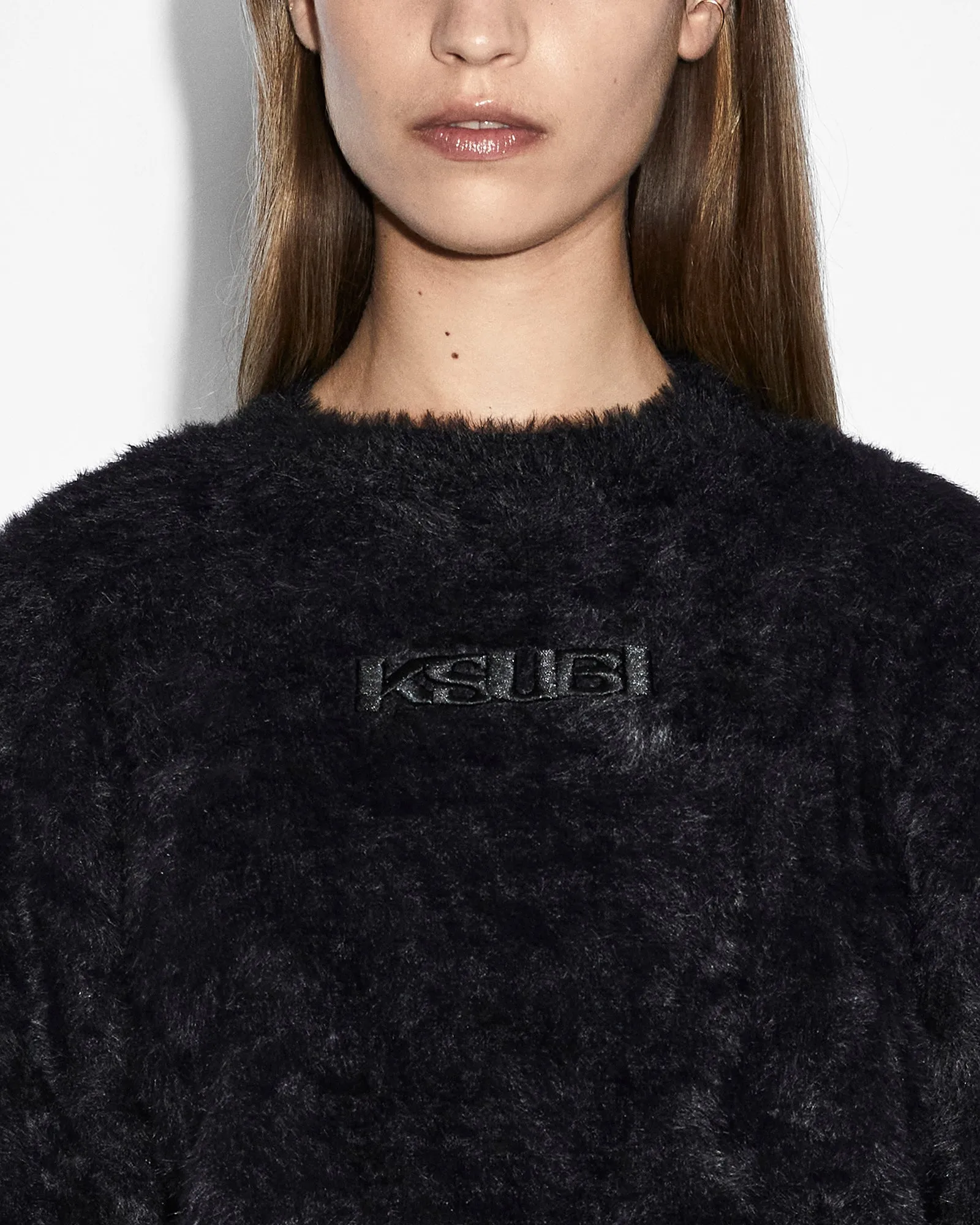 CROPPED SWEATER BLACK sold by Ksubi product image thumbnail 4