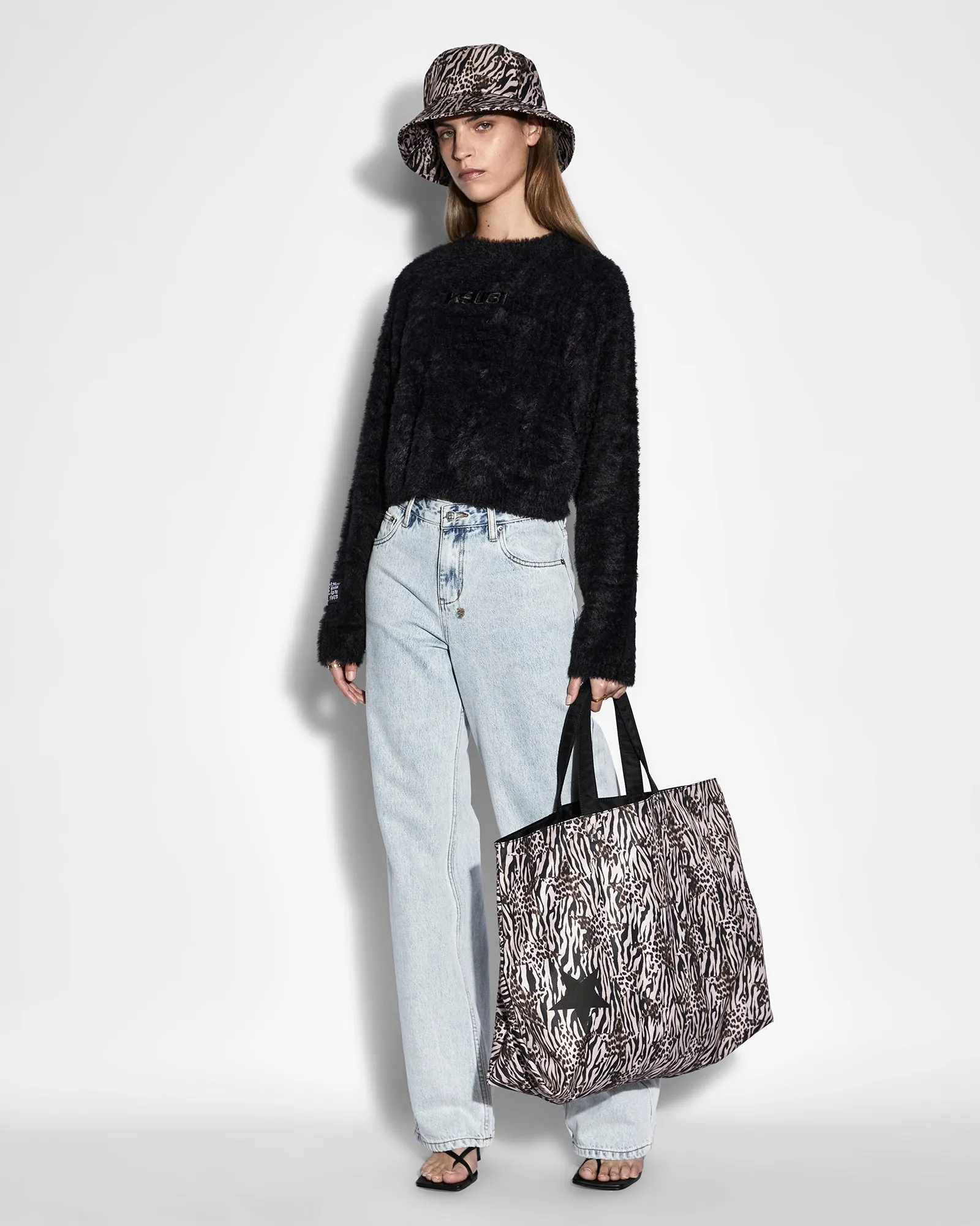 CROPPED SWEATER BLACK sold by Ksubi product image thumbnail 5