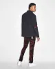PIXEL QUILTED LS SHIRT BLACK sold by Ksubi