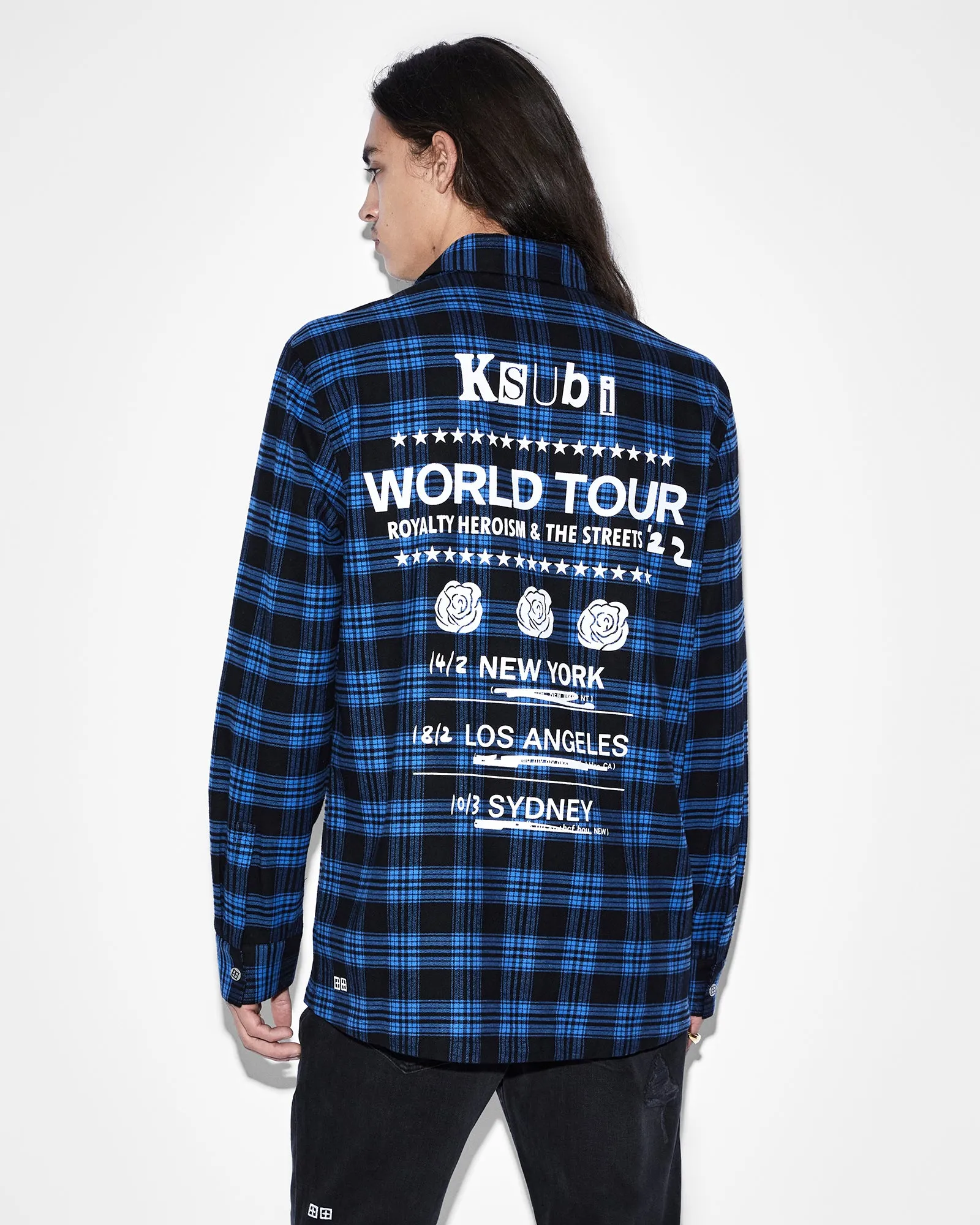 PARADOX LS SHIRT BLUE sold by Ksubi product image thumbnail 2