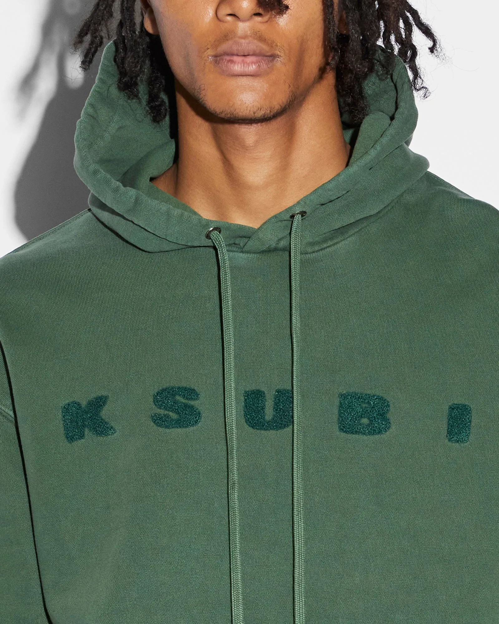 BLOCKED BIGGIE HOODIE EMERALD sold by Ksubi product image thumbnail 5