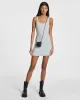 ARISE TANK DRESS GREY MARLE sold by Ksubi