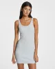 ARISE TANK DRESS GREY MARLE sold by Ksubi