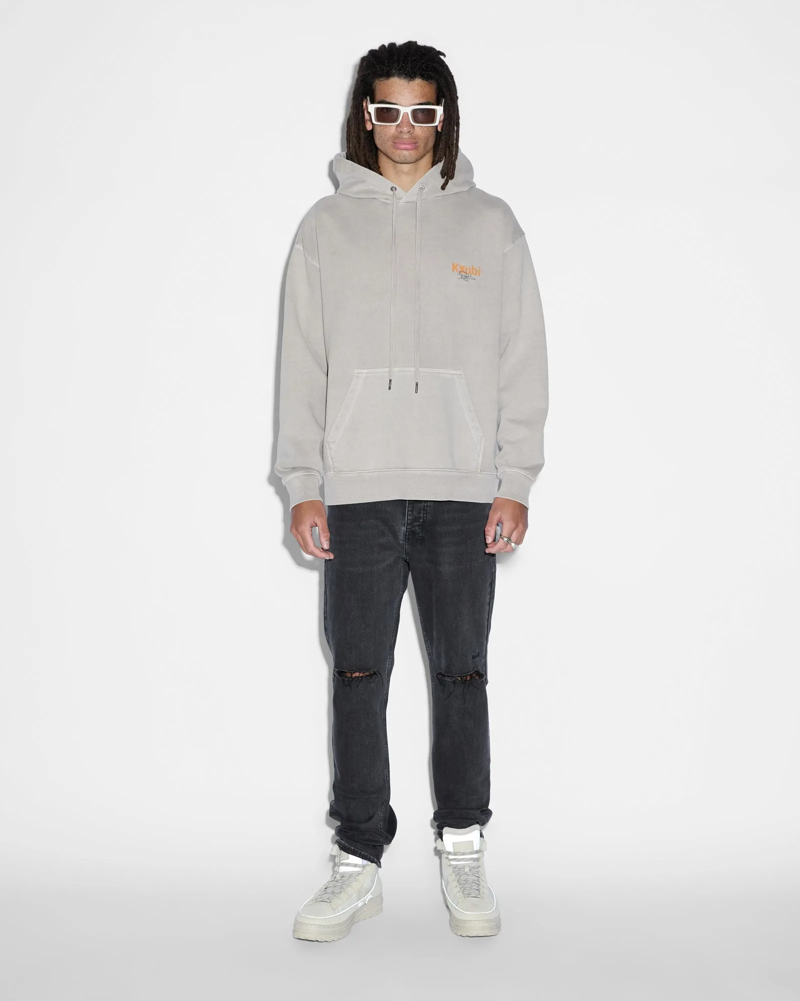 MOTTO BIGGIE HOODIE DUST sold by Ksubi product image thumbnail 3