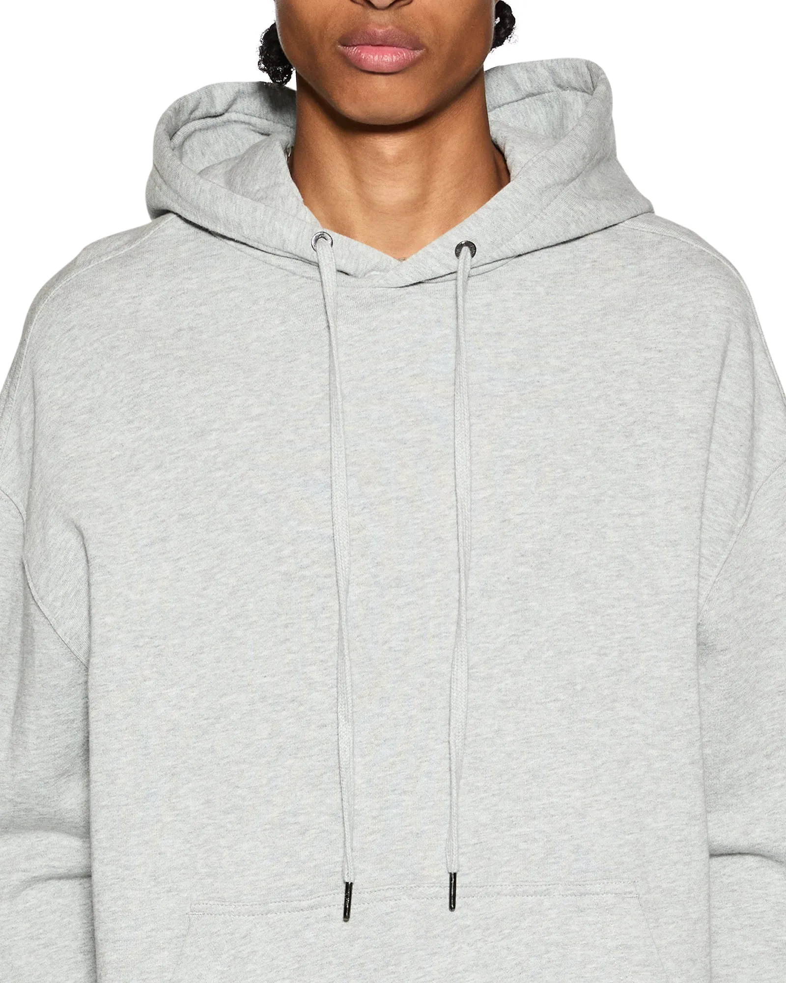 4 X 4 BIGGIE HOODIE GREY MARLE sold by Ksubi product image thumbnail 4