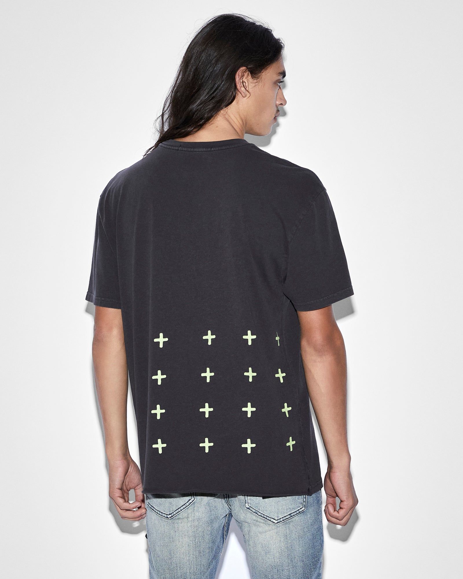 TICKET BIGGIE SS TEE FADED BLACK sold by Ksubi product image thumbnail 2