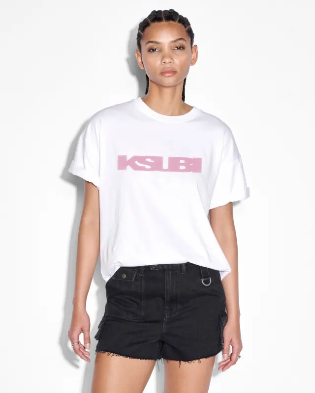 HYPER SOTT OH G TEE WHITE sold by Ksubi