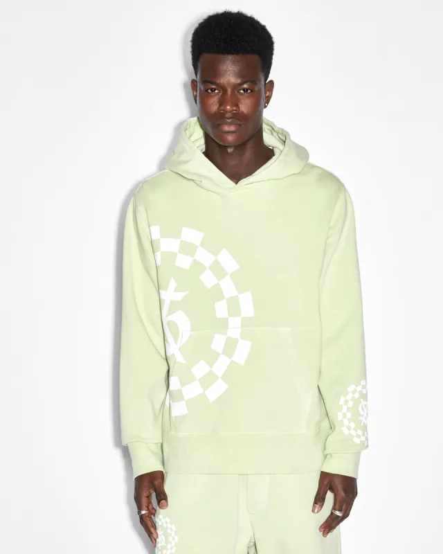 TEAM KASH HOODIE LIMELITE made by Ksubi