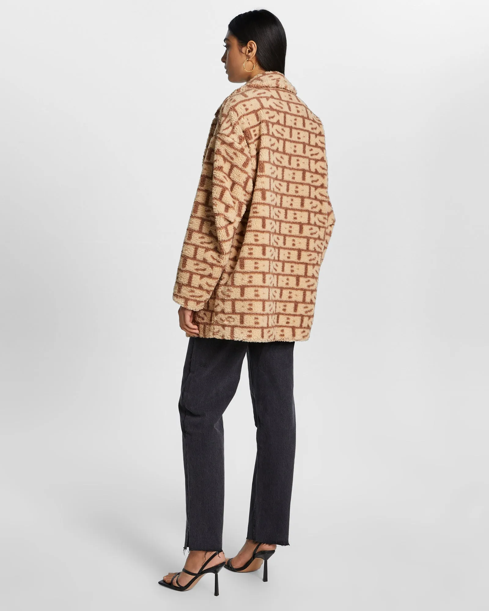 KAMILLE COAT SIGNS JACQUARD sold by Ksubi product image thumbnail 3