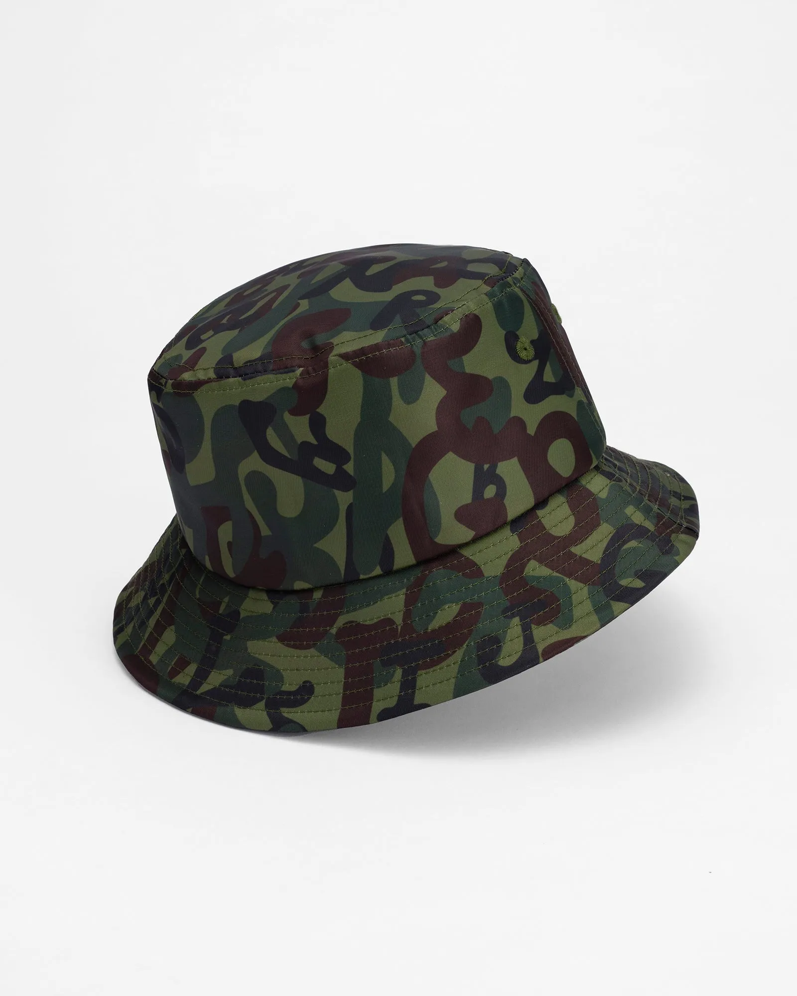 BACKYARD BUCKET HAT CAMO sold by Ksubi