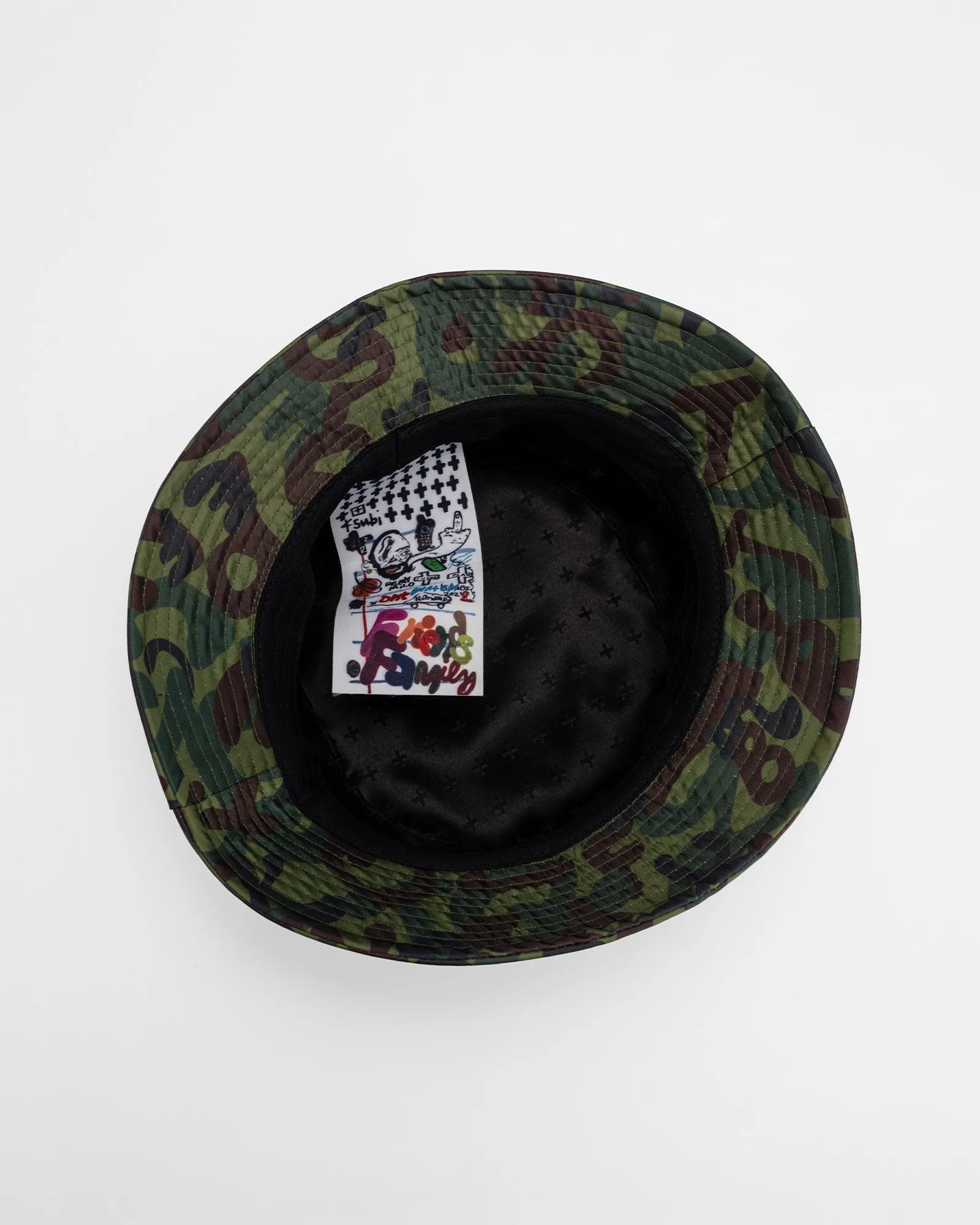 BACKYARD BUCKET HAT CAMO sold by Ksubi product image thumbnail 2