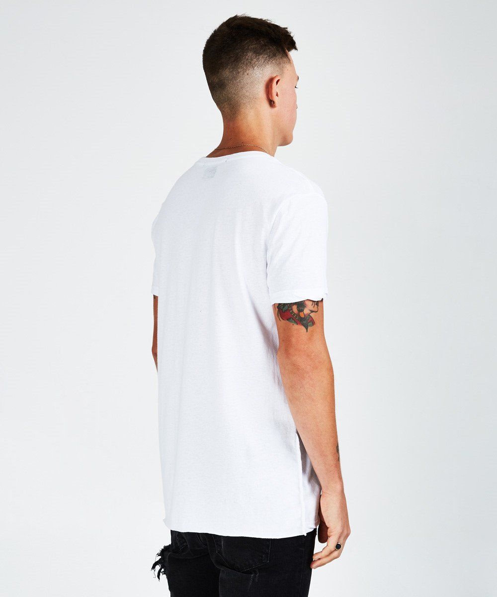 NAUGHTY BOYS SS TEE TRU WHITE sold by Ksubi product image thumbnail 4